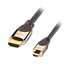 LINDY CROMO, HDMI - Micro HDMI, 1m cavo HDMI HDMI tipo A (Standard) HDMI tipo D (Micro) Nero, Argento