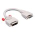LINDY DVI-A/VGA FM cable, 0.2m 0.2m DVI-A VGA (D-Sub) Grigio