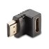 LINDY HDMI 90° HDMI HDMI Nero cavo di interfaccia e adattatore