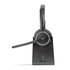 LINDY L118 Auricolare Cablato A Padiglione Ufficio USB tipo-C Bluetooth Base di ricarica Nero