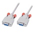 LINDY Sub-D/Sub-D 2m cavo seriale Bianco