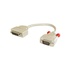 LINDY VGA to DVI Analogue Adapter Cable, 0.2m 0,2 m DVI-I VGA (D-Sub) Grigio