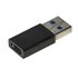 Link Accessori LKADAT114 adattatore per inversione del genere dei cavi USB 3.0 Type A USB 3.0 Type C Nero - BULK