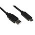 Link Accessori LKC2018H cavo USB USB 2.0 1,8 m USB A USB C Nero