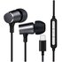 Link LK10N cuffia e auricolare Cablato In-ear Musica e Chiamate USB tipo-C Nero