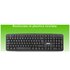 Link TASTIERA ITALIANA USB 108 TASTI COLORE NERO IN PLASTICA RICICLATA
