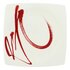 Livellara A0410756 Quadrato Porcellana Rosso, Bianco 1 pz