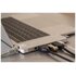 LMP 17278 replicatore di porte e docking station per laptop USB 3.2 Gen 1 (3.1 Gen 1) Type-C Argento