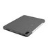 Logitech Combo Touch Custodia con Tastiera per iPad Air (4. gen - 2020) - Tastiera Retroilluminata Rimovibile, Trackpad Click-Anywhere, Smart Connector - Grigio.