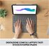 Logitech Combo Touch Custodia con Tastiera per iPad Pro 11 pollici (1a, 2a, 3a gen - 2018, 2020, 2021) - Tastiera Retroilluminata Rimovibile, Trackpad, Smart Connector - Grigio