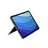 Logitech Combo Touch Custodia con Tastiera per iPad Pro 11 pollici (1a, 2a, 3a gen - 2018, 2020, 2021) - Tastiera Retroilluminata Rimovibile, Trackpad, Smart Connector - Grigio