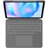 Logitech Combo Touch QWERTY Italiano Smart Connector Grigio