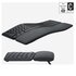 Logitech Ergo K860 tastiera Ufficio RF senza fili + Bluetooth US International Grafite