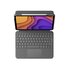 Logitech Folio Touch Grigio Smart Connector QWERTZ Svizzere