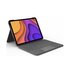 Logitech Folio Touch QWERTY Inglese britannico Smart Connector Grigio