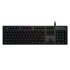 Logitech G G512 CARBON LIGHTSYNC RGB Mechanical Gaming Keyboard with GX Brown switches tastiera Giocare USB QWERTY Spagnolo Carbonio