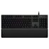 Logitech G G513 CARBON LIGHTSYNC RGB Mechanical Gaming Keyboard, GX Brown tastiera Giocare USB QWERTY Spagnolo Carbonio