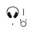 Logitech G G522 Lightspeed Auricolare Con cavo e senza cavo A Padiglione Gaming USB tipo-C Bluetooth Nero