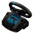 Logitech G923 SE TRUEFORCE, vera pelle + leva del cambio Driving Force - Per PS5, PS4, PC, Mac - Nero
