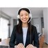 Logitech H390 USB Bianco Con audio digitale ottimizzato e controlli sul cavo