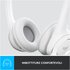 Logitech H390 USB Bianco Con audio digitale ottimizzato e controlli sul cavo
