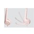 Logitech H390 USB Rosa Con audio digitale ottimizzato e controlli sul cavo