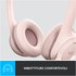 Logitech H390 USB Rosa Con audio digitale ottimizzato e controlli sul cavo