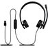 Logitech H570e Auricolare Cablato A Padiglione Ufficio USB tipo A Nero