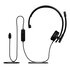 Logitech H570e Auricolare Cablato A Padiglione Ufficio USB tipo-C Nero