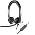 Logitech H650E Cuffia USB Nero, Argento