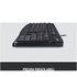 Logitech K120 Tastiera con Cavo per Windows, USB Plug-and-Play, Dimensioni Standard, Resistente agli Schizzi, Barra Spaziatrice Curva, Compatibile con PC, Laptop