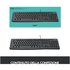 Logitech K120 Tastiera con Cavo per Windows, USB Plug-and-Play, Dimensioni Standard, Resistente agli Schizzi, Barra Spaziatrice Curva, Compatibile con PC, Laptop