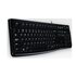 Logitech K120 Tastiera con Cavo per Windows, USB Plug-and-Play, Dimensioni Standard, Resistente agli Schizzi, Barra Spaziatrice Curva, Compatibile con PC, Laptop