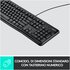 Logitech K120 Tastiera con Cavo per Windows, USB Plug-and-Play, Dimensioni Standard, Resistente agli Schizzi, Barra Spaziatrice Curva, Compatibile con PC, Laptop