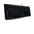 Logitech K120 USB QWERTY Inglese UK Nero