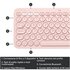 Logitech K380 Multi-Device Tastiera Bluetooth Wireless, Design Easy-Switch, Sottile, Portatile, 2 Anni di Batteria, Funziona con PC, Laptop, Windows, Mac, Android, iPad OS, Apple TV US Qwerty
