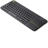 Logitech K400 Plus RF Wireless AZERTY Francese Nero