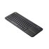 Logitech K400 Plus Tv tastiera Casa RF Wireless AZERTY Belga Nero