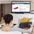 Logitech K400 Plus Tv tastiera Casa RF Wireless AZERTY Belga Nero