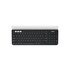 Logitech K780 Multi-Device Wireless Keyboard Tastiera RF Senza Fili + Bluetooth QWERTY Inglese Grigio, Bianco