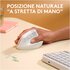 Logitech Lift for Mac mouse Ufficio Mano destra RF senza fili + Bluetooth Ottico 4000 DPI