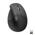 Logitech Lift Mouse Ergonomico Verticale Senza Fili Ricevitore Bluetooth o Logi Bolt USB Clic Silenziosi 4 Tasti Compatibile con Windows / macOS / iPadOS Laptop PC. Grafite