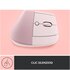 Logitech Lift Mouse Ergonomico Verticale Senza Fili Rosa