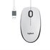 Logitech M100 mouse Ambidestro USB tipo A Ottico 1000 DPI BIANCO