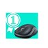 Logitech M185 Wireless Grigio, Nero