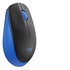 Logitech M190 RF Wireless Ottico 1000 DPI Ambidestro Nero,Blu