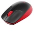 Logitech M190 RF Wireless Ottico 1000 DPI Ambidestro Nero, Rosso