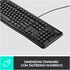 Logitech MK120 Combo Tastiera e Mouse con Filo per Windows, Mouse Ottico Cablato, Tastiera di Dimensioni Standard, USB Plug-and-Play, Compatibile con PC, Laptop