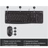 Logitech MK120 Combo Tastiera e Mouse con Filo per Windows, Mouse Ottico Cablato, Tastiera di Dimensioni Standard, USB Plug-and-Play, Compatibile con PC, Laptop