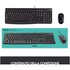 Logitech MK120 Combo Tastiera e Mouse con Filo per Windows, Mouse Ottico Cablato, Tastiera di Dimensioni Standard, USB Plug-and-Play, Compatibile con PC, Laptop